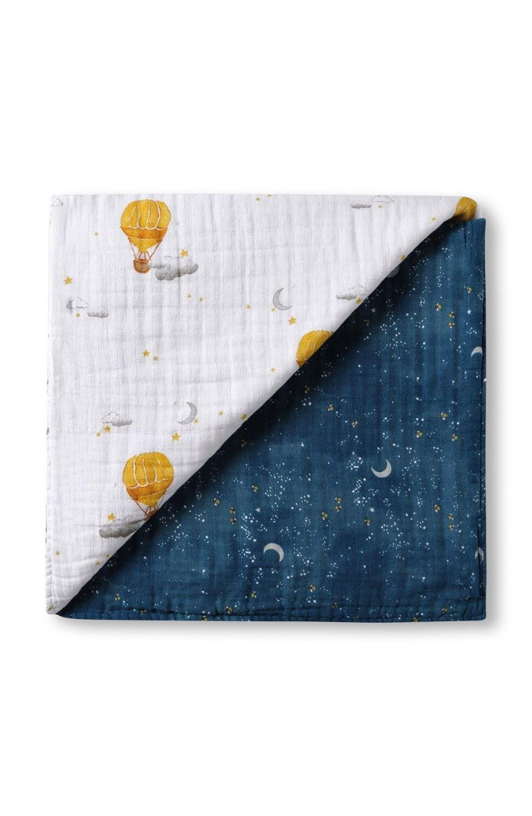 Starry Night Organic Reversable Blanket - first step nursery