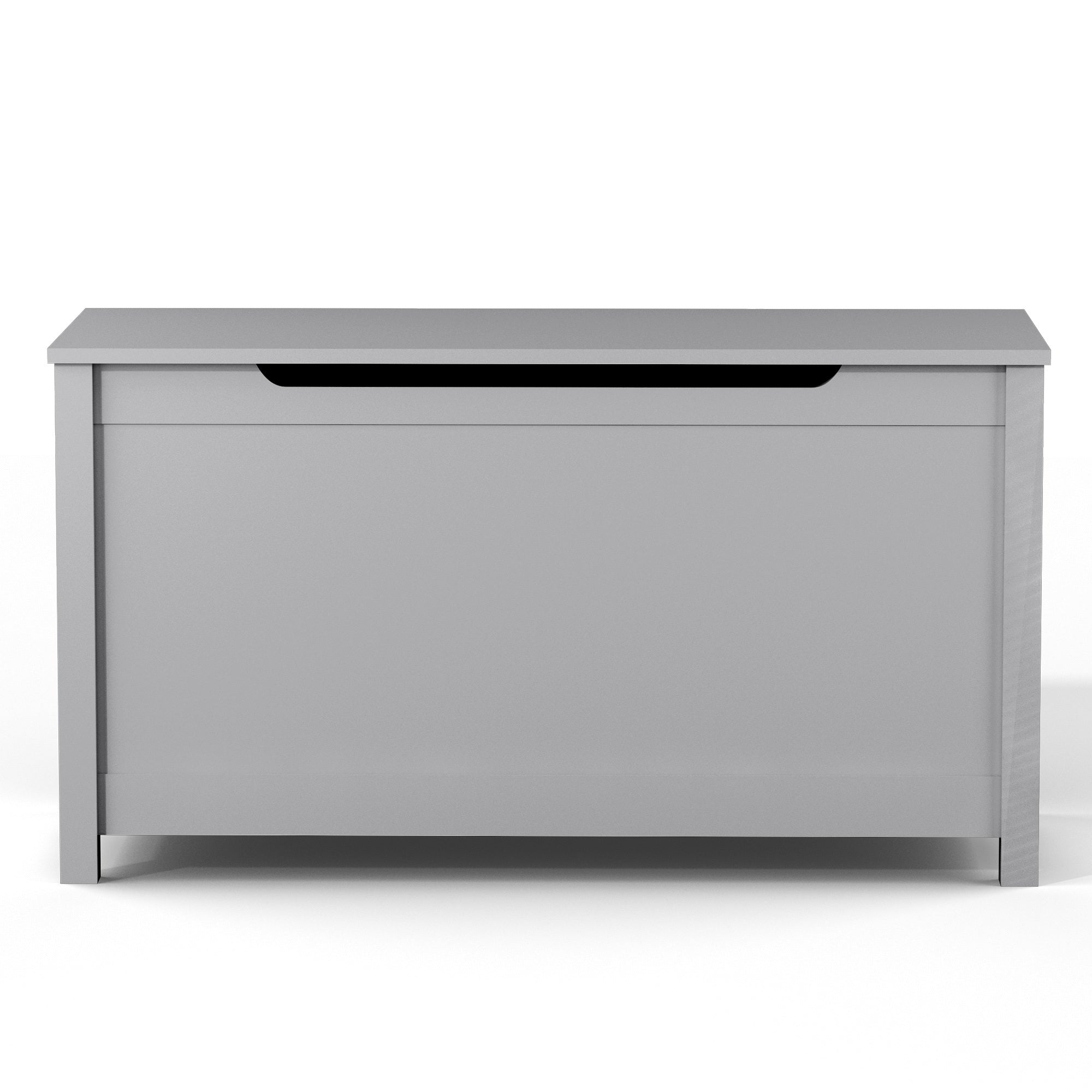 Gray Wooden Toy Box - first step nursery