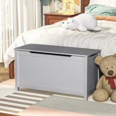 Gray Wooden Toy Box - first step nursery