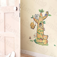 Animal Tree Friends - Large Wall Decals - first step nursery