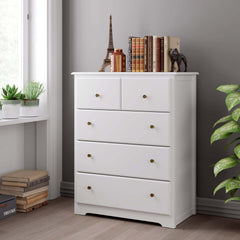 Dresser Chest With 5 Drawers - first step nursery