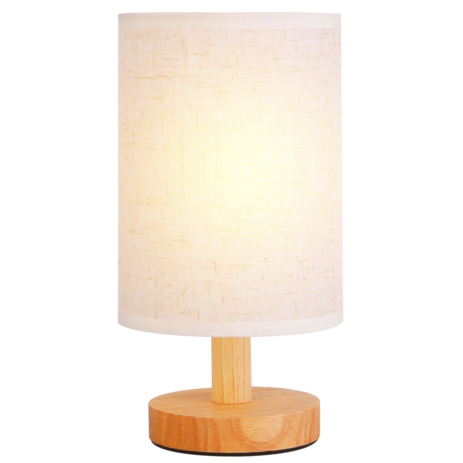 Warm White Nightstand Lamp - first step nursery